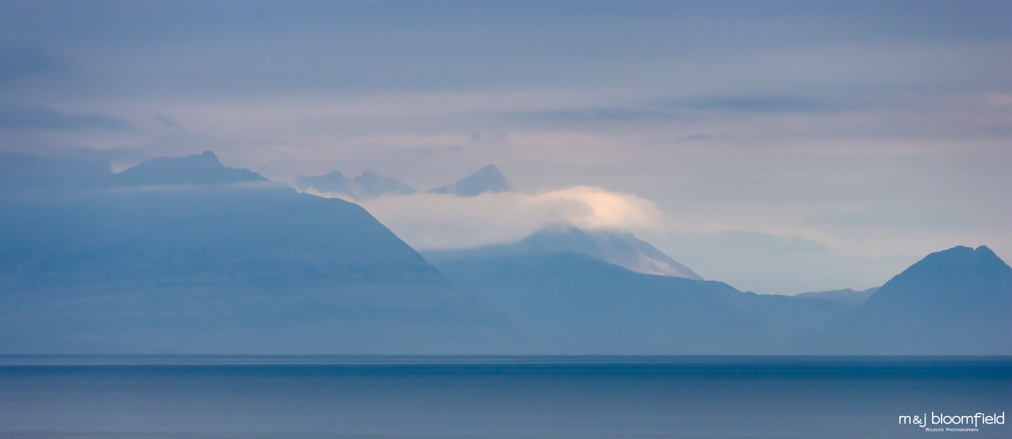 Landscape picture of the Isle of Skye taken after a rain storm taken by Mark and Jacky Bloomfield nature photographers